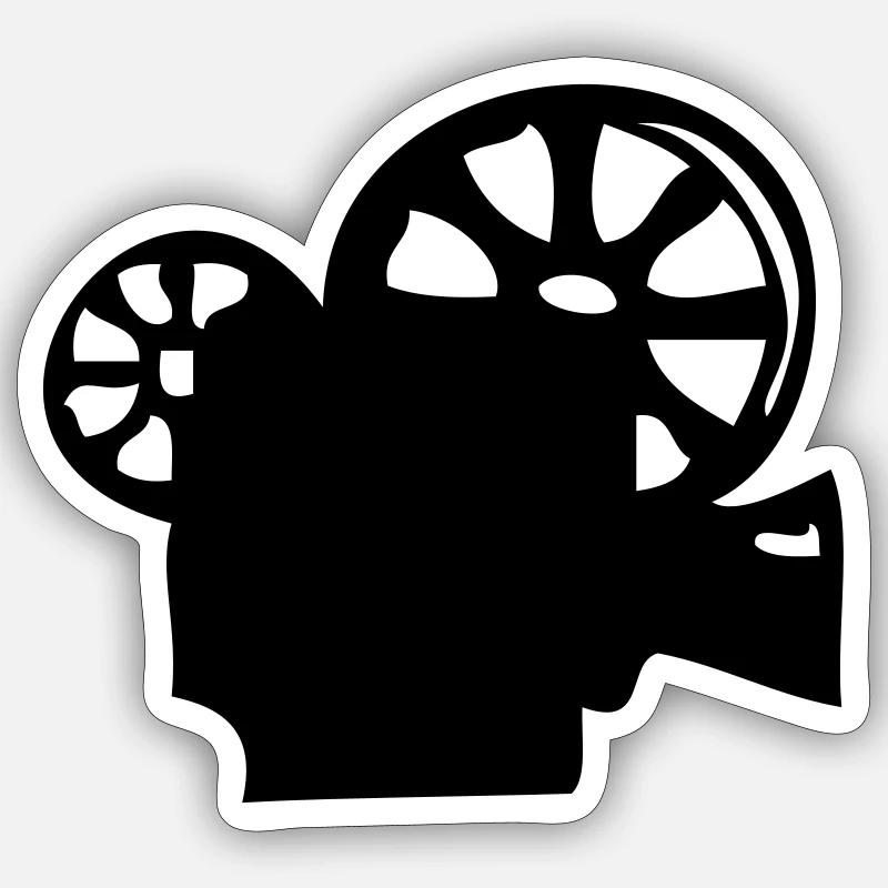 Sticker Größe S (10 x 10 cm) - 
