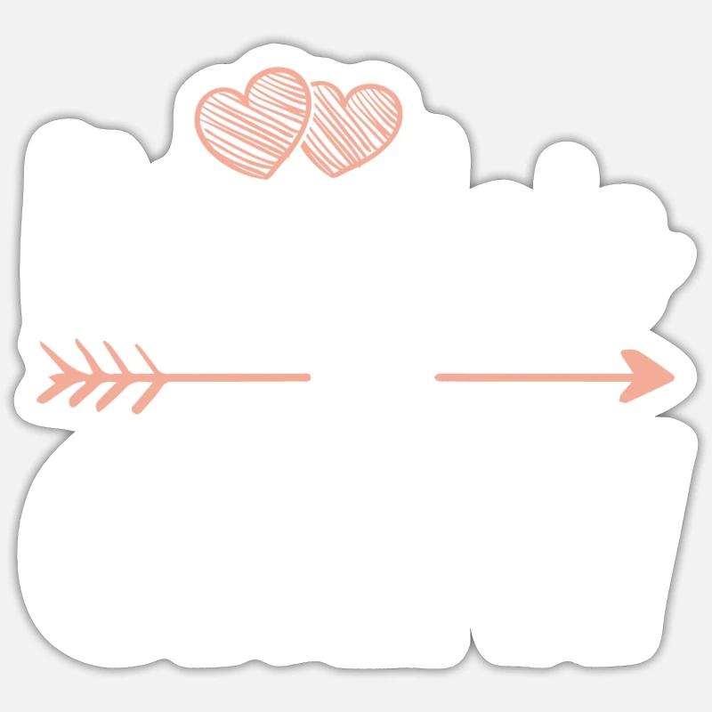 bride crew - Sticker Größe S (10 x 10 cm) - Mattweiß