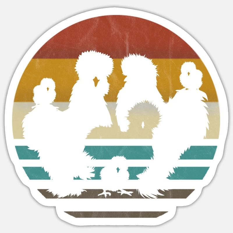 Sticker taille S (10 x 10 cm) - 