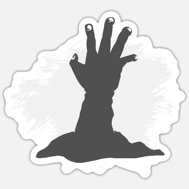 Frankenstein Monster Creature Horror Horror - Sticker size S (10 x 10 cm) - white matte
