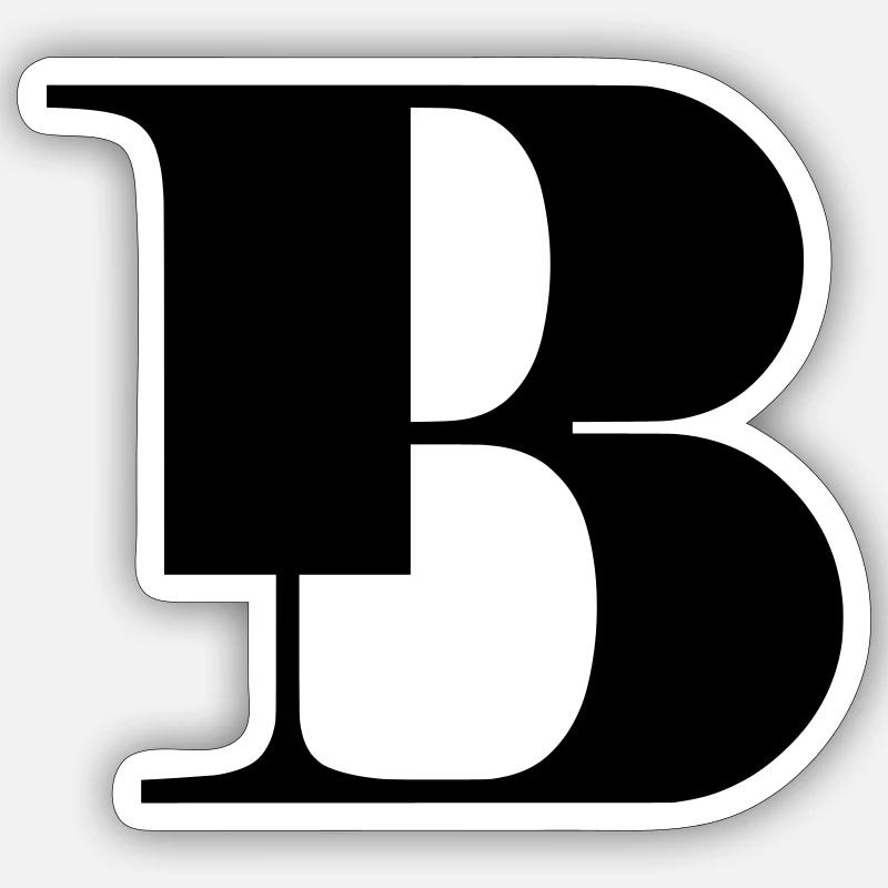 B Sticker size S (10 x 10 cm)