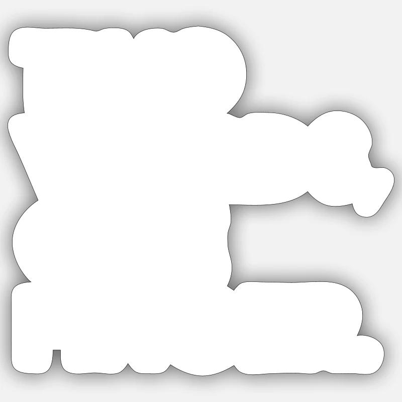 Sticker Größe S (10 x 10 cm) - 