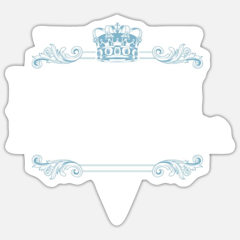 Paul - Sticker taille S (10 x 10 cm) - blanc mat