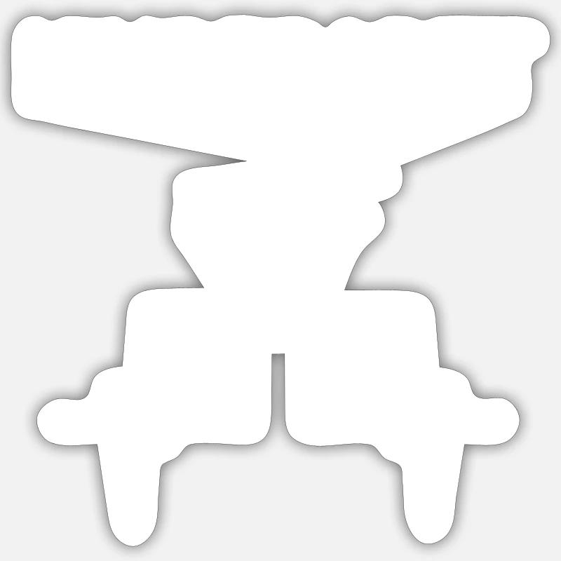 Sticker Größe S (10 x 10 cm) - 