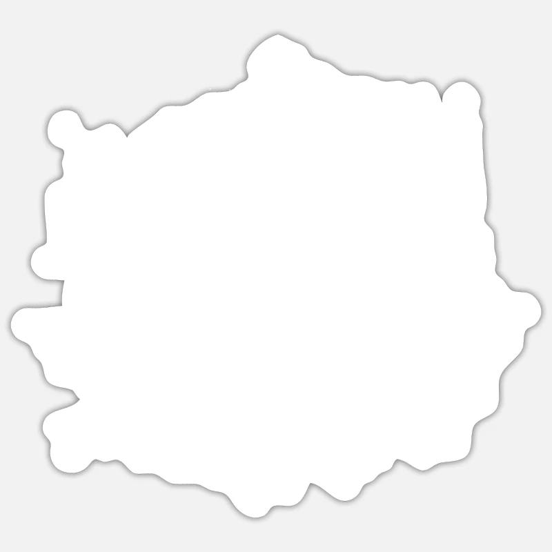 Caméra - Sticker taille S (10 x 10 cm) - blanc mat
