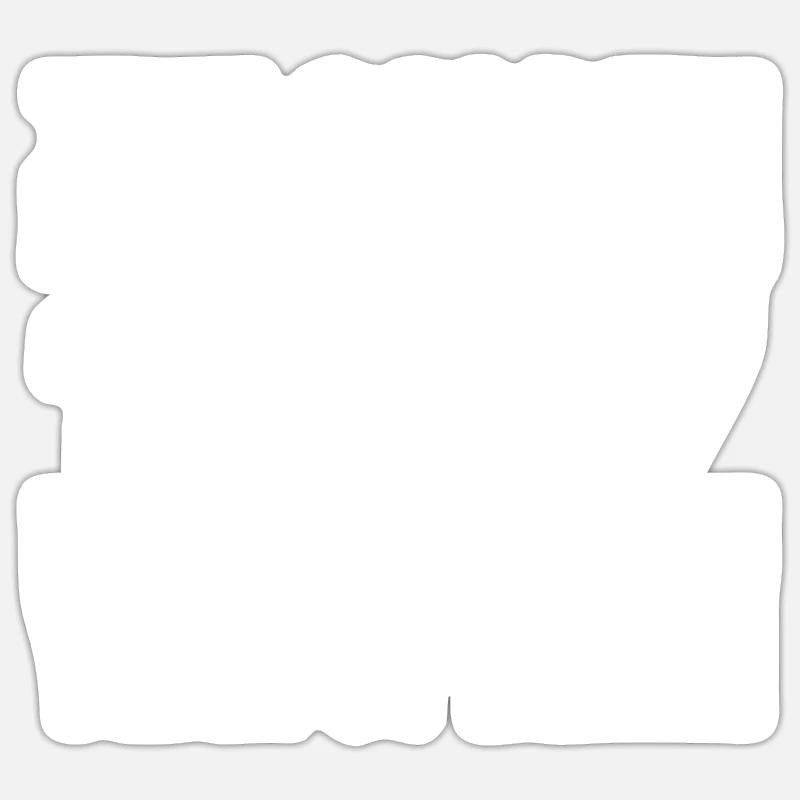 1997 - Sticker taille S (10 x 10 cm) - blanc mat