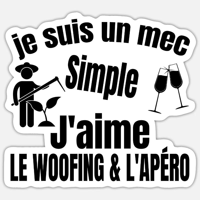 Sticker taille S (10 x 10 cm) - 