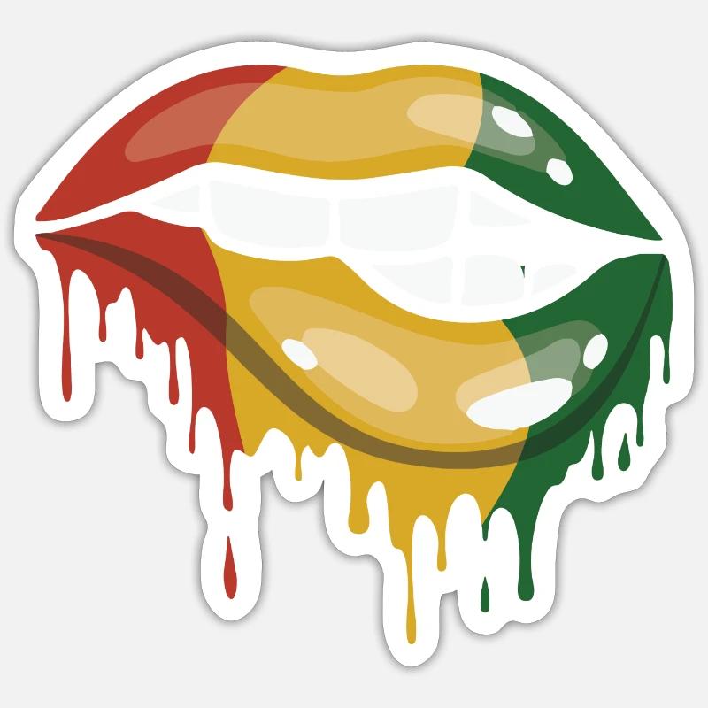 Juneteenth Black History Day Pride Gift Sticker size S (10 x 10 cm)