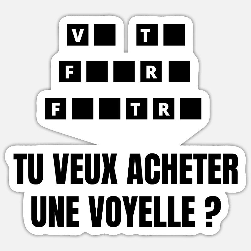Sticker taille S (10 x 10 cm) - 