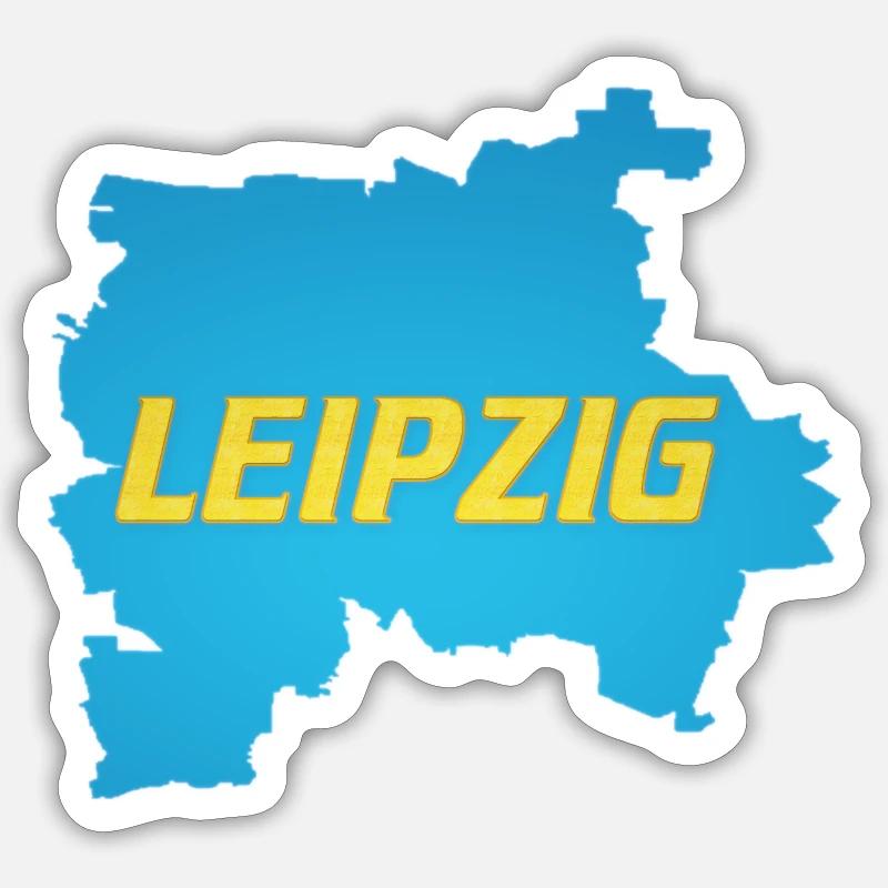 LEIPZIG Sticker size S (10 x 10 cm)