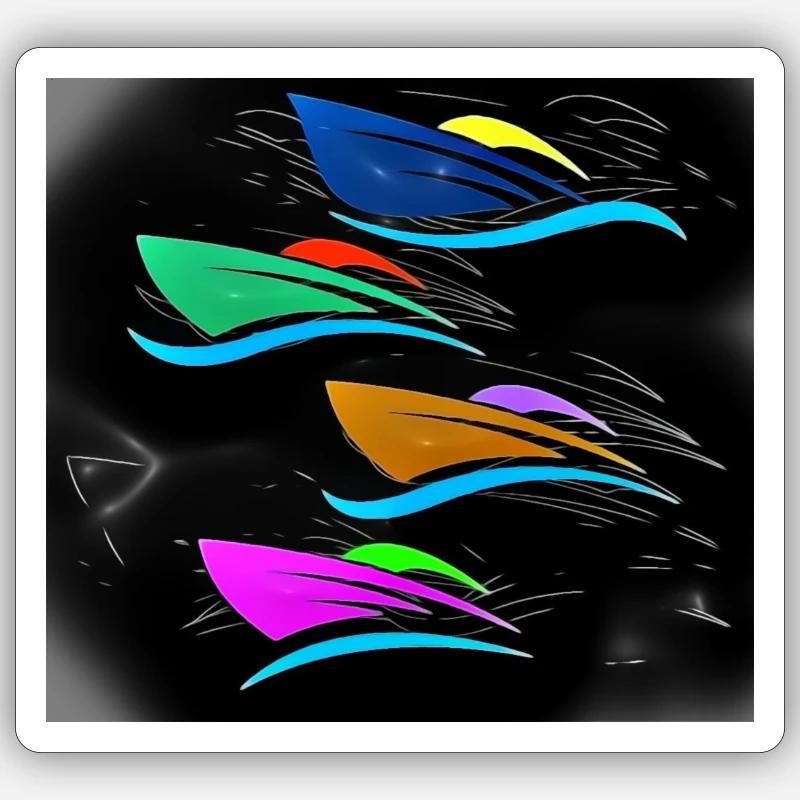 Sticker taille S (10 x 10 cm) - 