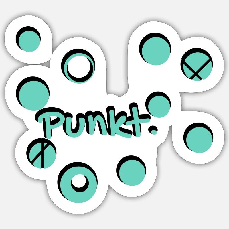 Punkt Sticker Größe S (10 x 10 cm)