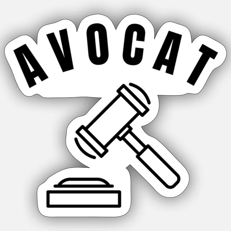 Anwaltssammlung - Beruf Sticker Größe S (10 x 10 cm)