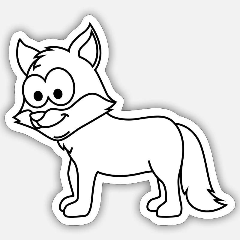 Sticker Größe S (10 x 10 cm) - 