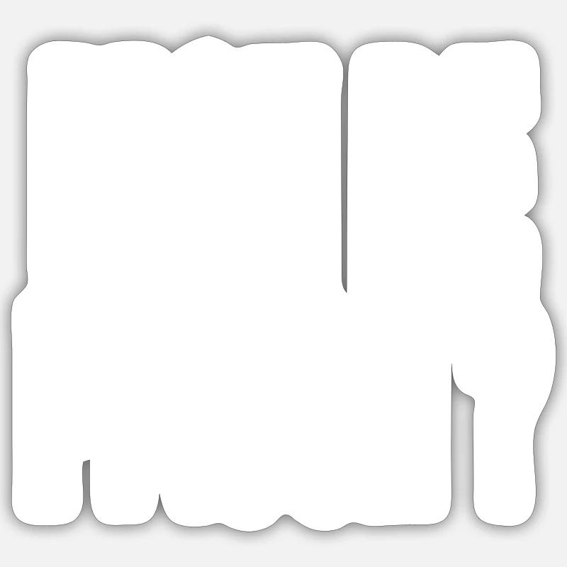 Sticker taille S (10 x 10 cm) - 