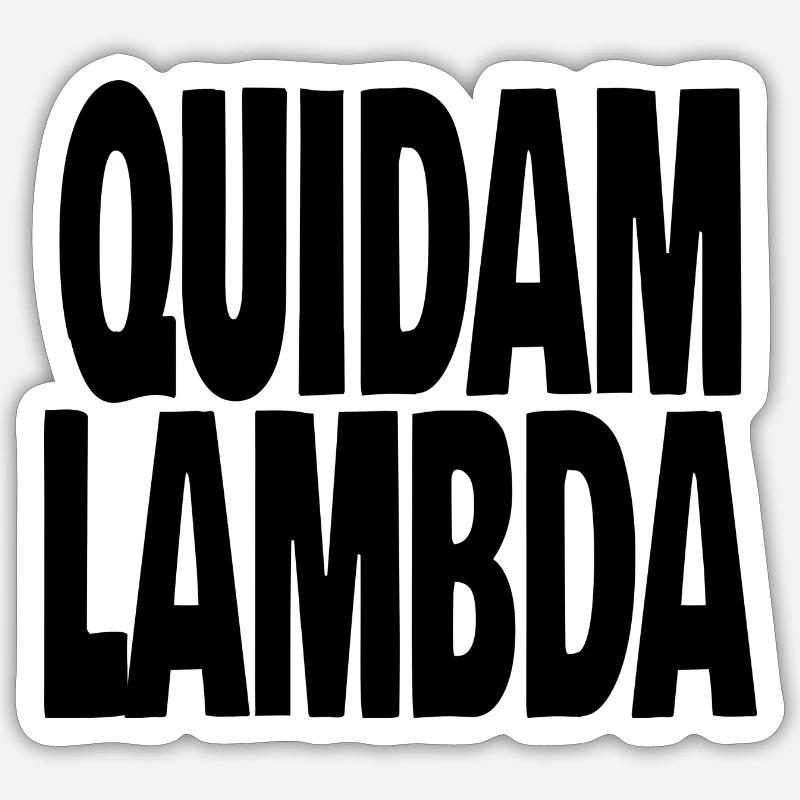 Sticker taille S (10 x 10 cm) - 