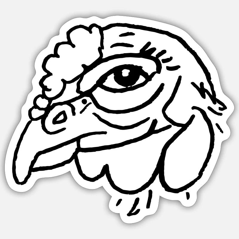 Sticker taille S (10 x 10 cm) - 