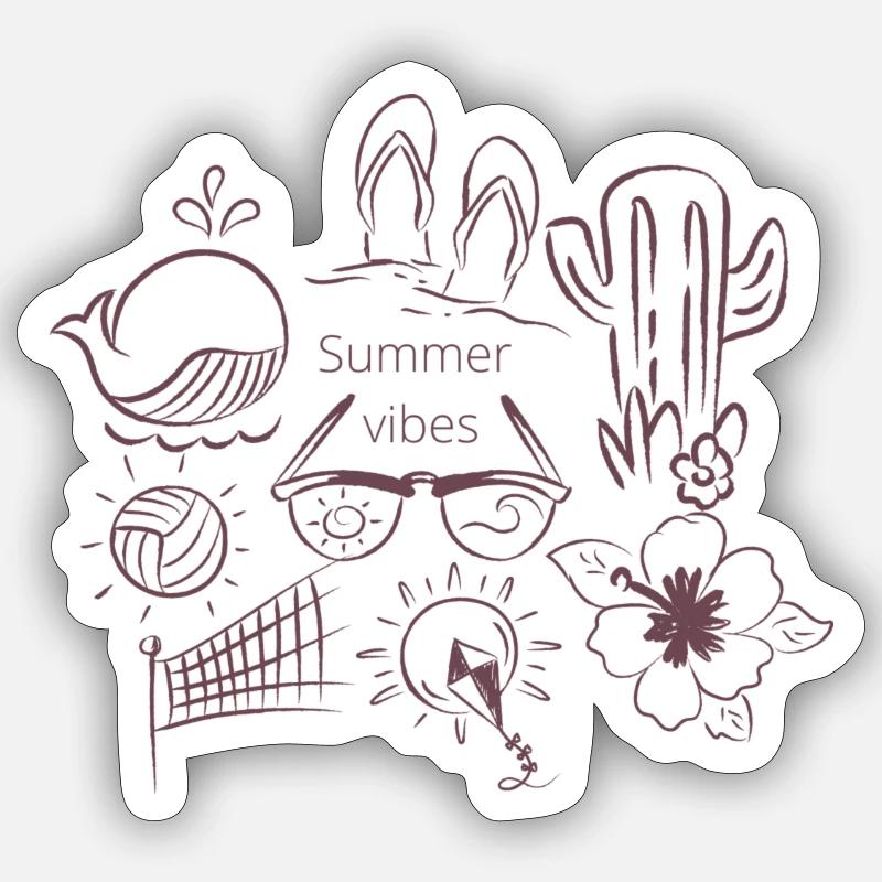 Sticker size S (10 x 10 cm) - 