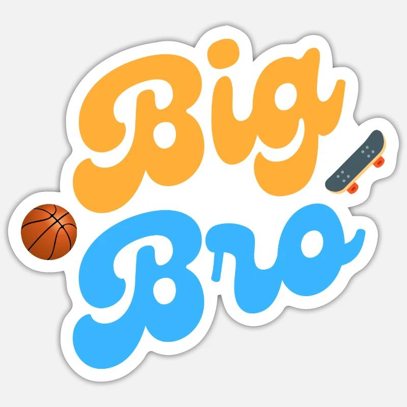 Big Bro Sticker Größe S (10 x 10 cm)