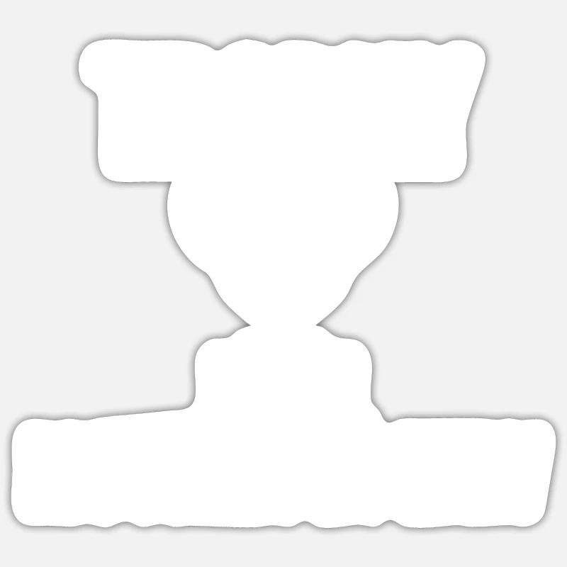 Trophäe Schwiegermutter Sticker Größe S (10 x 10 cm)