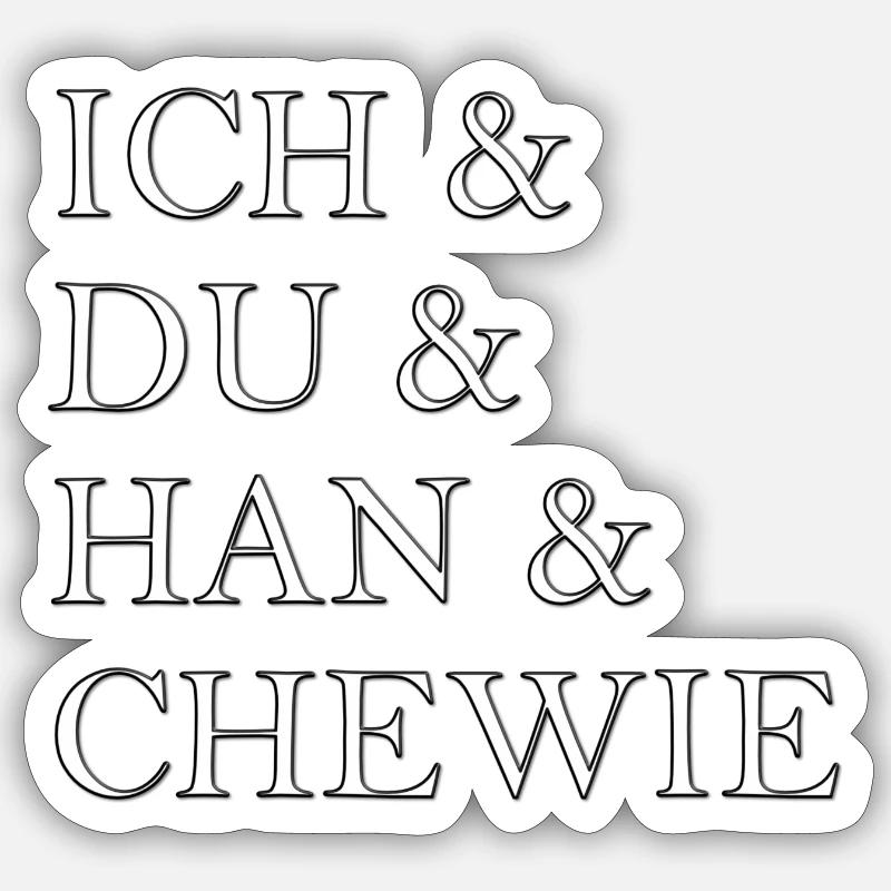 Sticker Größe S (10 x 10 cm) - 