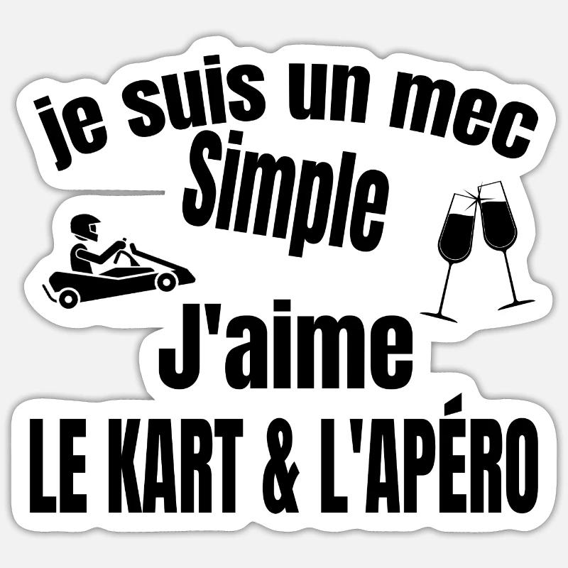 Sticker taille S (10 x 10 cm) - 