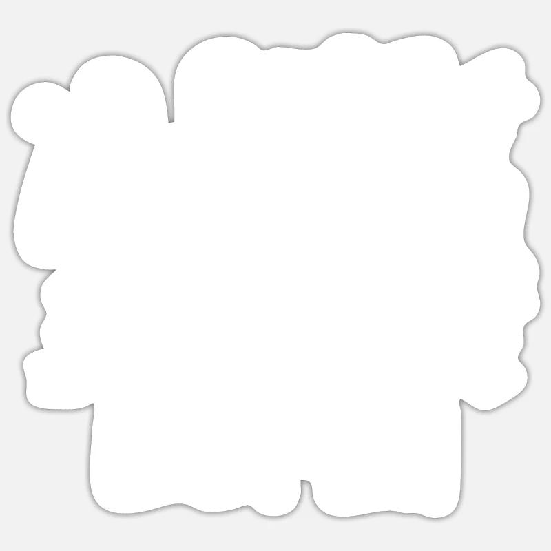 Bester Bruder der Welt Bester Bruder Geschenkidee - Sticker Größe S (10 x 10 cm) - Mattweiß