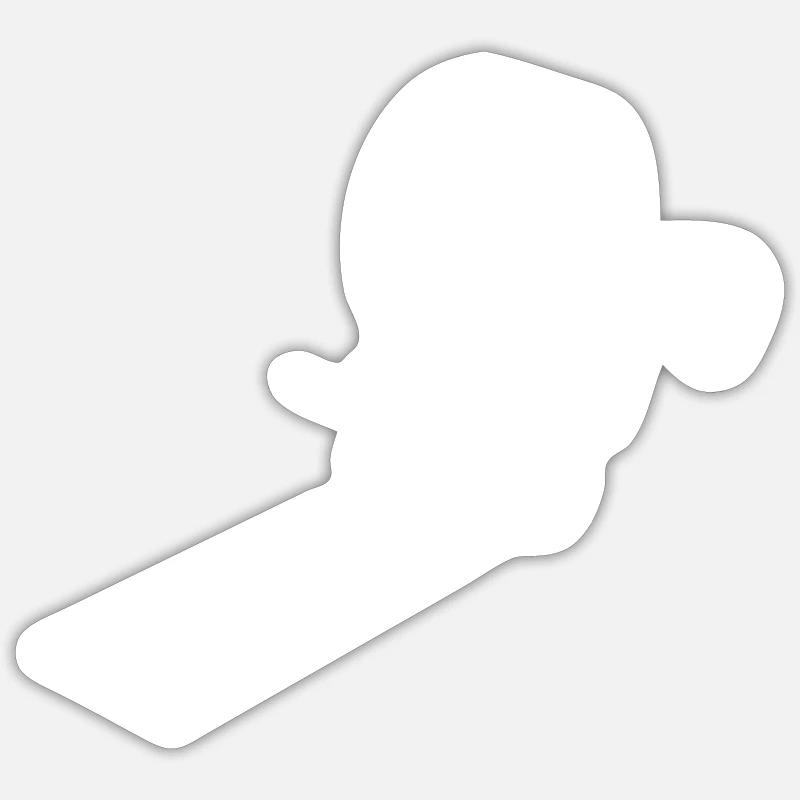 Online-handel Packbandabroller Sticker Größe S (10 x 10 cm)
