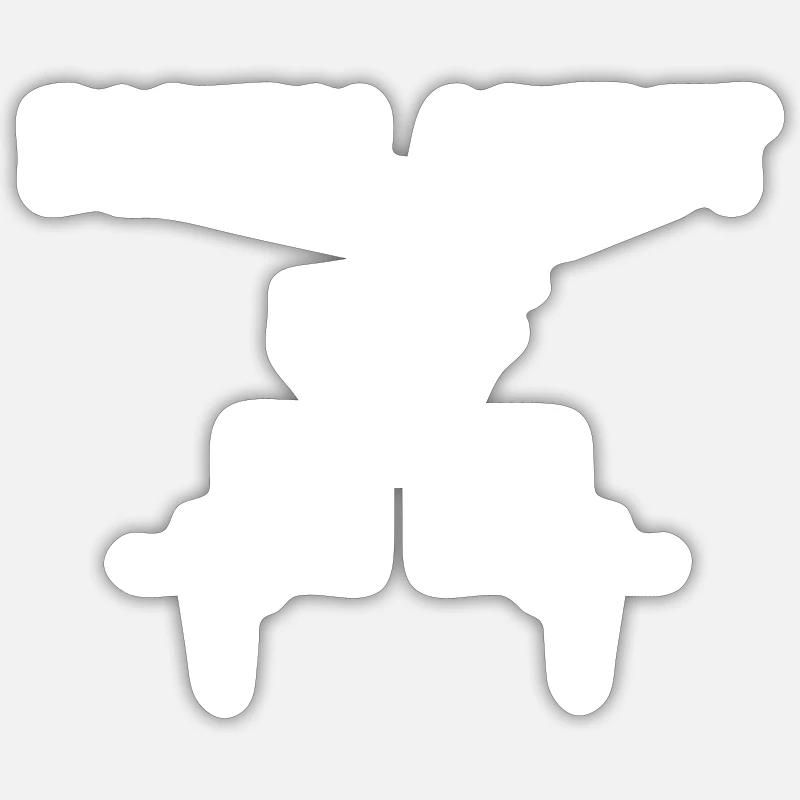 Sticker Größe S (10 x 10 cm) -