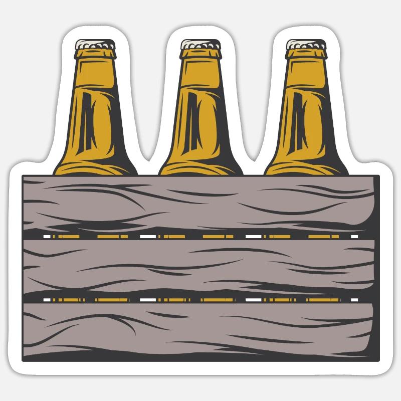Beer case Sticker size S (10 x 10 cm)
