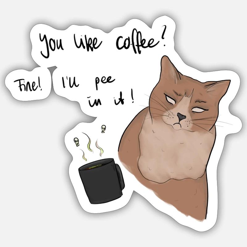 Sticker Größe S (10 x 10 cm) - 