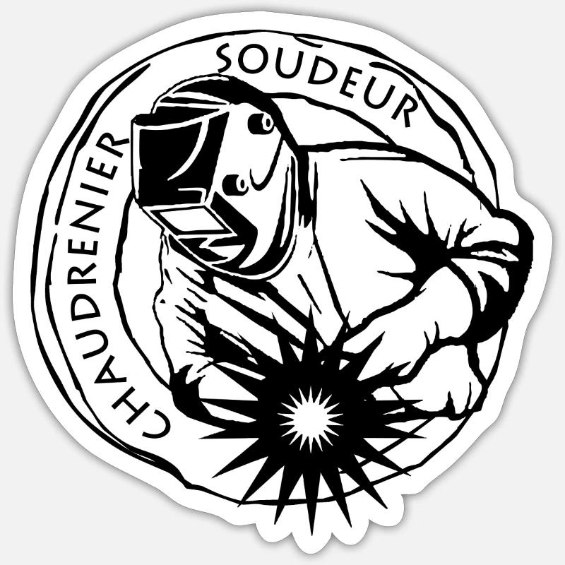 Sticker taille S (10 x 10 cm) - 