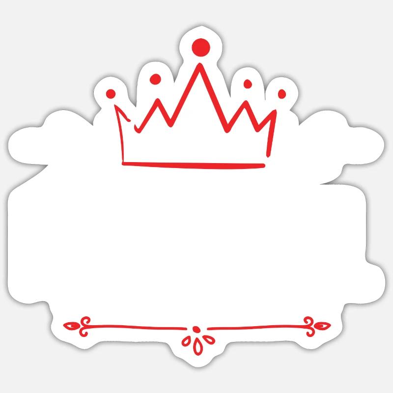 Manuel - Sticker Größe S (10 x 10 cm) - Mattweiß