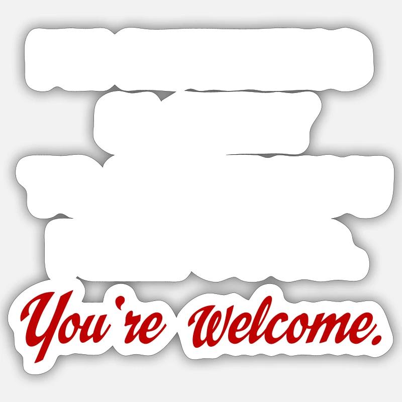 Sticker size S (10 x 10 cm) - 