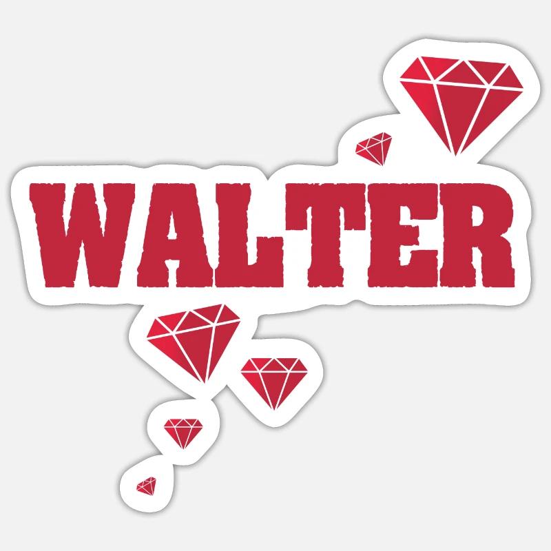 Gift idea Walter Sticker size S (10 x 10 cm)