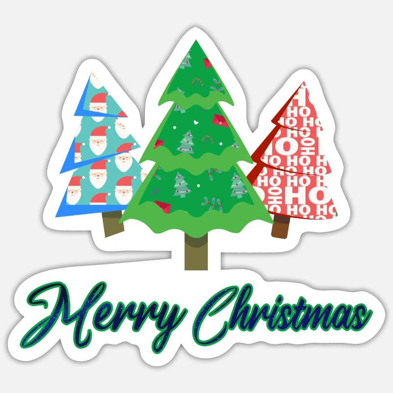 Noël Sticker taille S (10 x 10 cm)