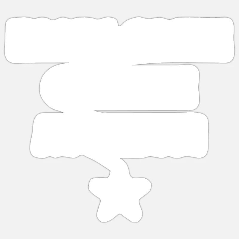 Sticker taille S (10 x 10 cm) - 