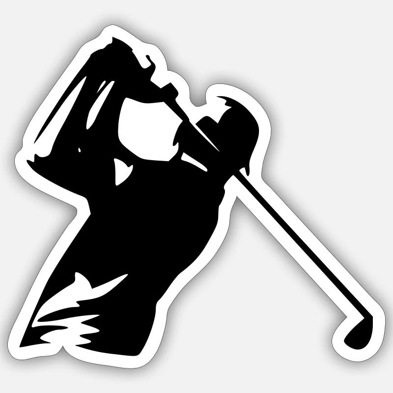 Glodist swing Sticker size S (10 x 10 cm)