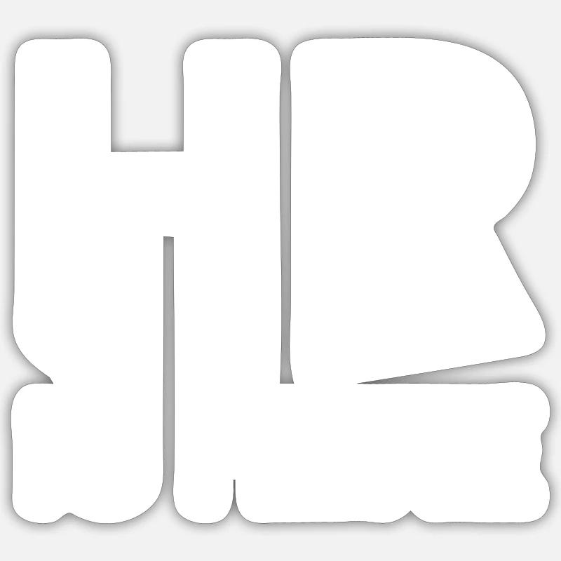 Human Resources HR is here Sticker size S (10 x 10 cm)