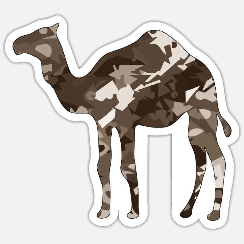 Camel Sticker size S (10 x 10 cm)