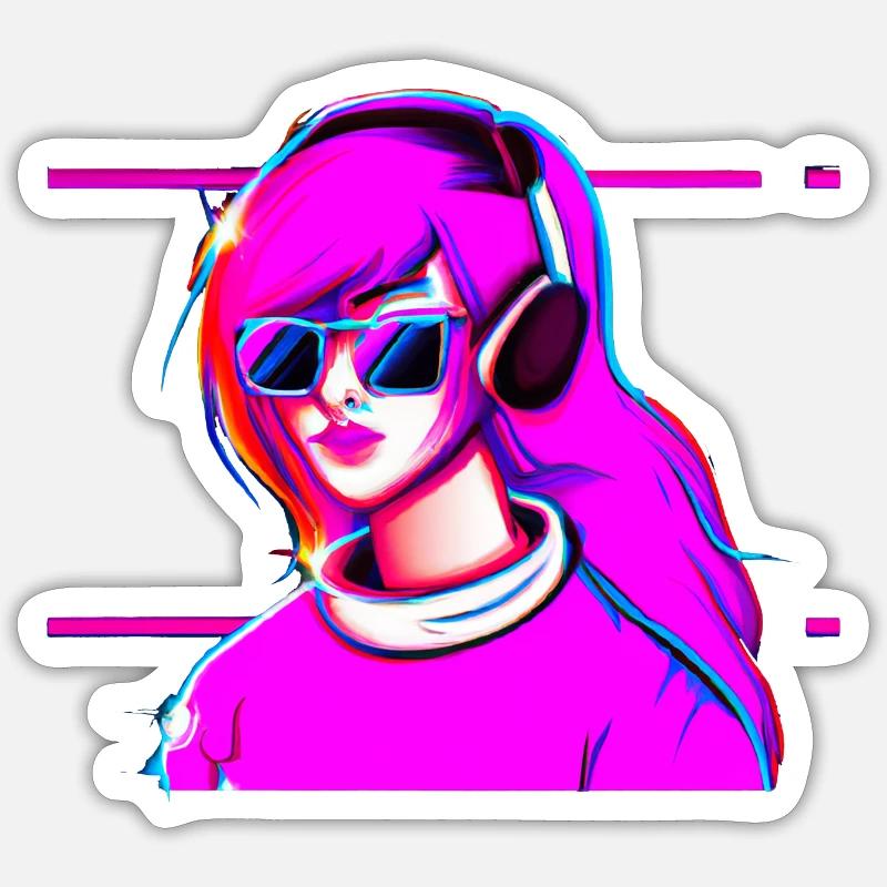 Sticker taille S (10 x 10 cm) - 