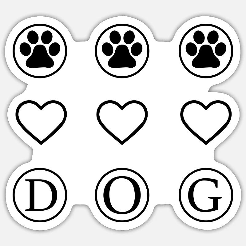 Sticker taille S (10 x 10 cm) - 