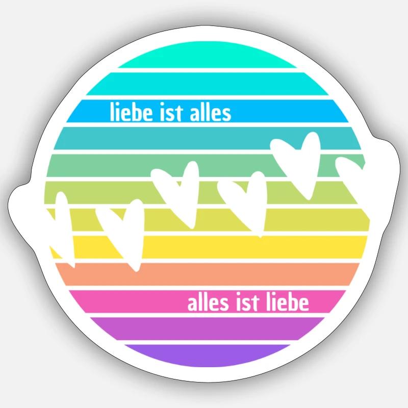 Sticker Größe S (10 x 10 cm) - 
