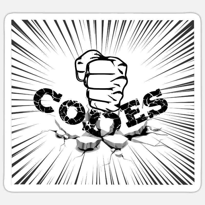 Sticker taille S (10 x 10 cm) - 