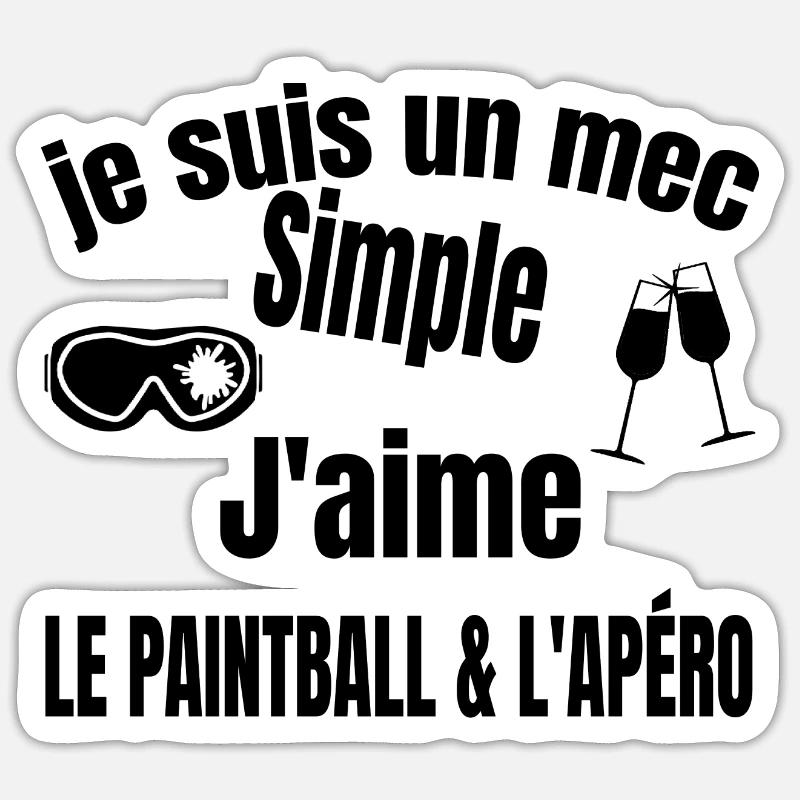 Sticker taille S (10 x 10 cm) - 