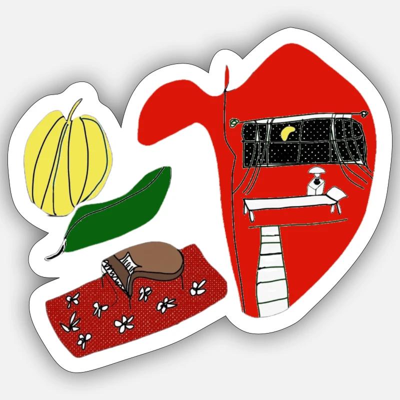 Sticker taille S (10 x 10 cm) - 