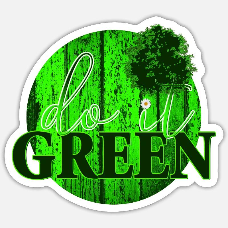 RENDEZ-LE VERT Sticker taille S (10 x 10 cm)