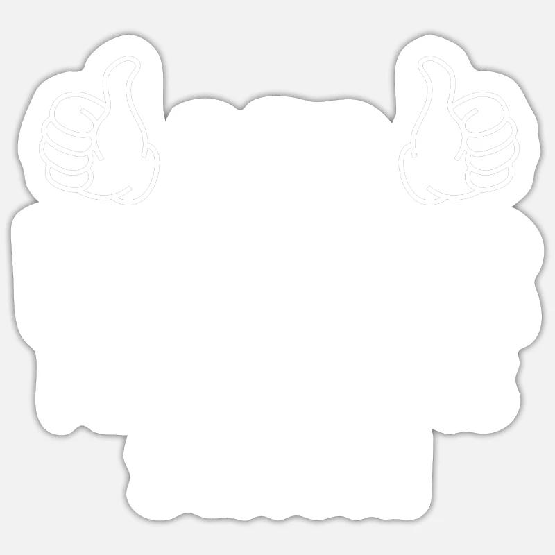 Sticker Größe S (10 x 10 cm) - 