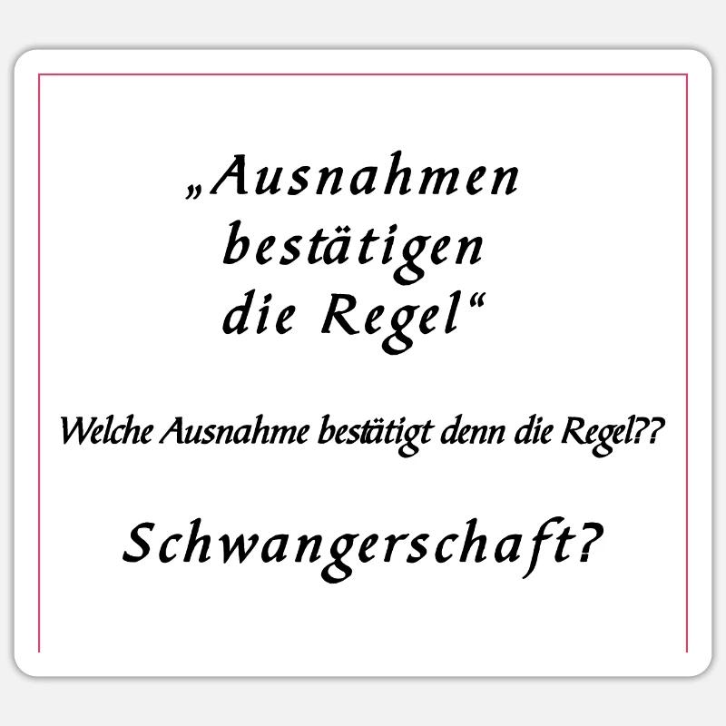 Sticker Größe S (10 x 10 cm) - 