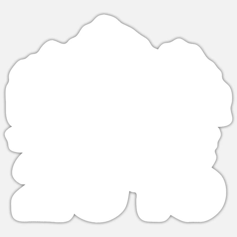 geboren 2016 - Sticker Größe S (10 x 10 cm) - Mattweiß